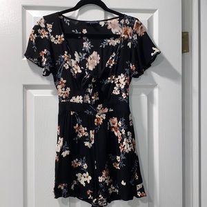 American Eagle Outfitters Front Tie Romper